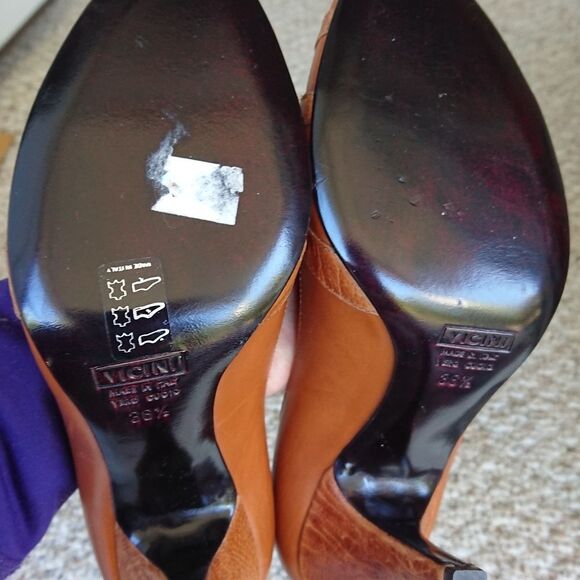 Giuseppe Zanotti Cognac Heels with Stone Embellishments Pumps size 36.5 - Picture 14 of 14